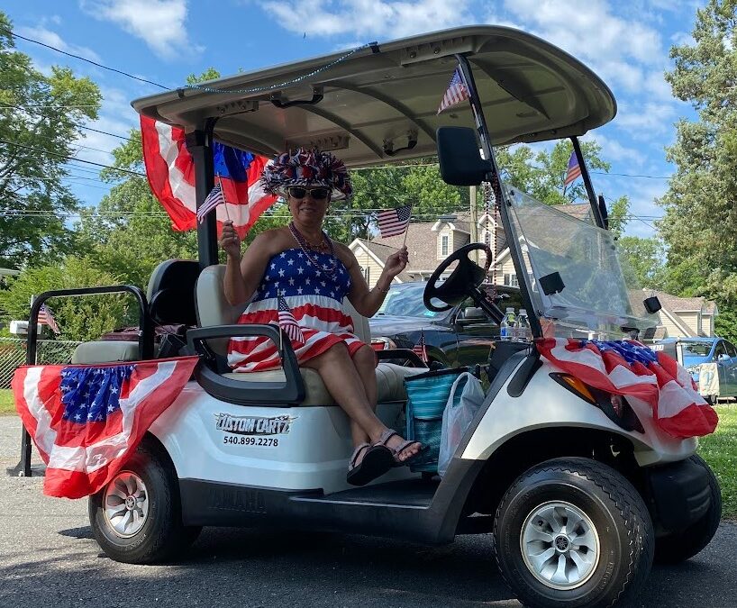 Colonial Beach Golf Cart Parade