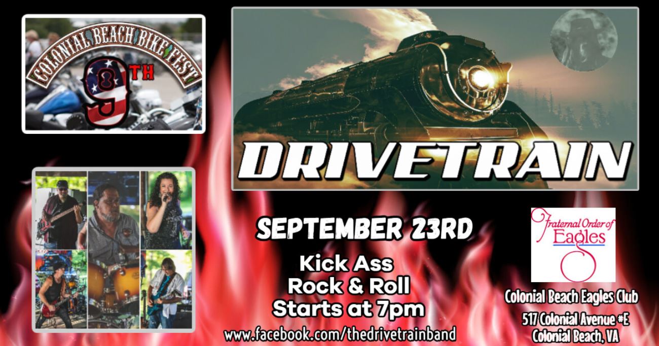 Time to Rock Colonial Beach Bike Week at the Eagles Club