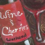 Chesapeake Bay Wine Trail Wine and Cherries