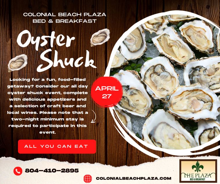 1st Annual Spring Oyster Shuck