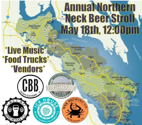 Annual Northern Neck Beer Stroll