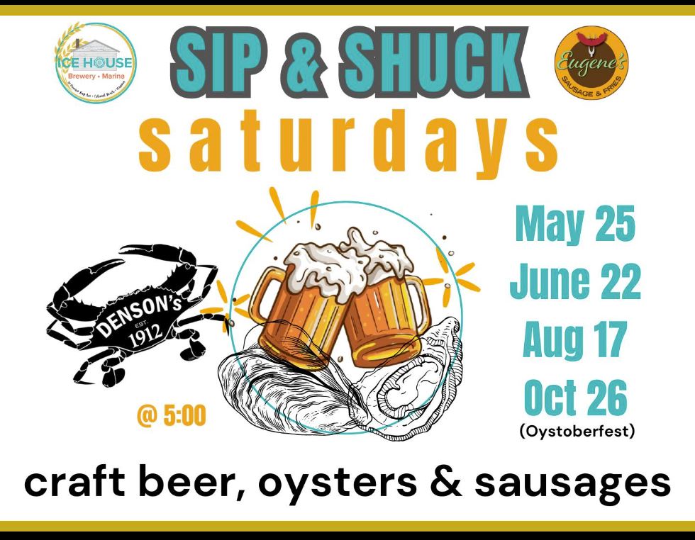 Sip and Shuck Saturdays