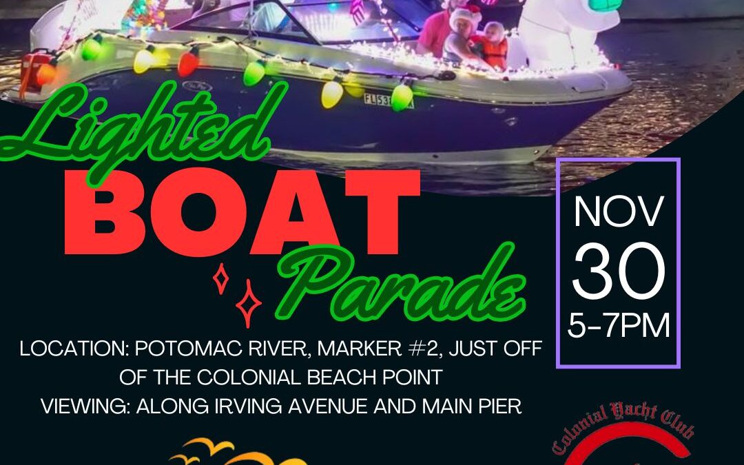 Colonial Beach Lighted Boat Parade