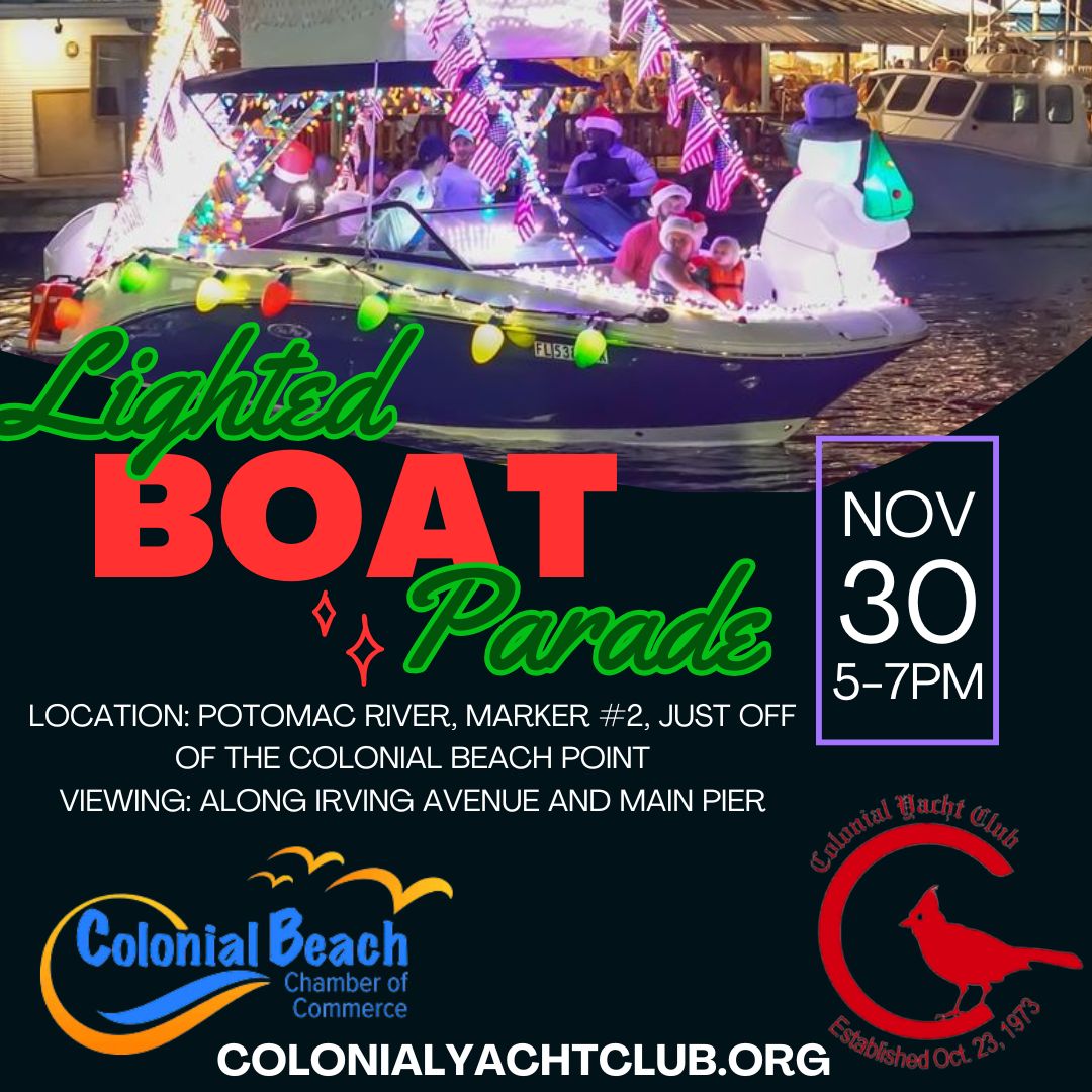 Colonial Yacht Club Lighted Boat Parade