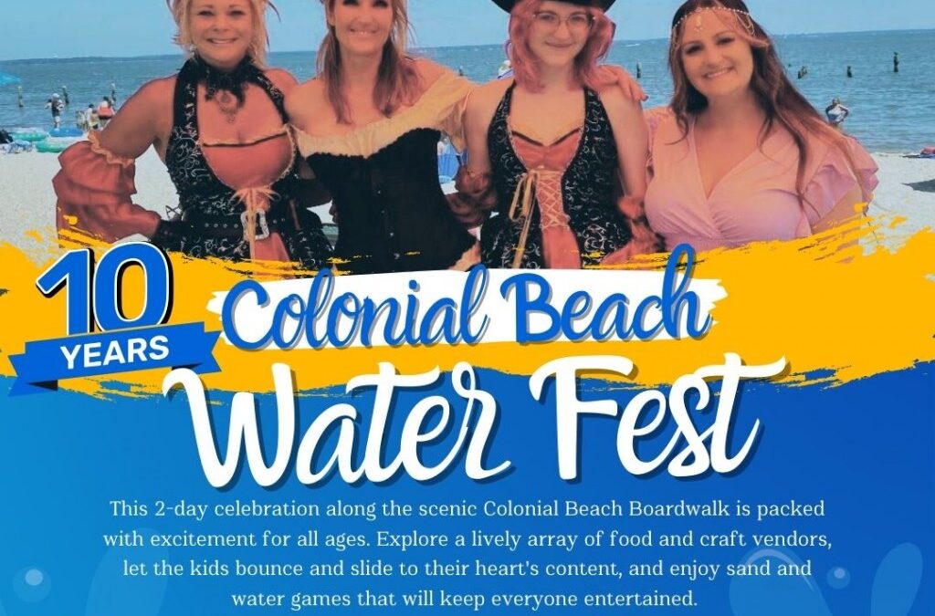 10th annual colonial beach water fest