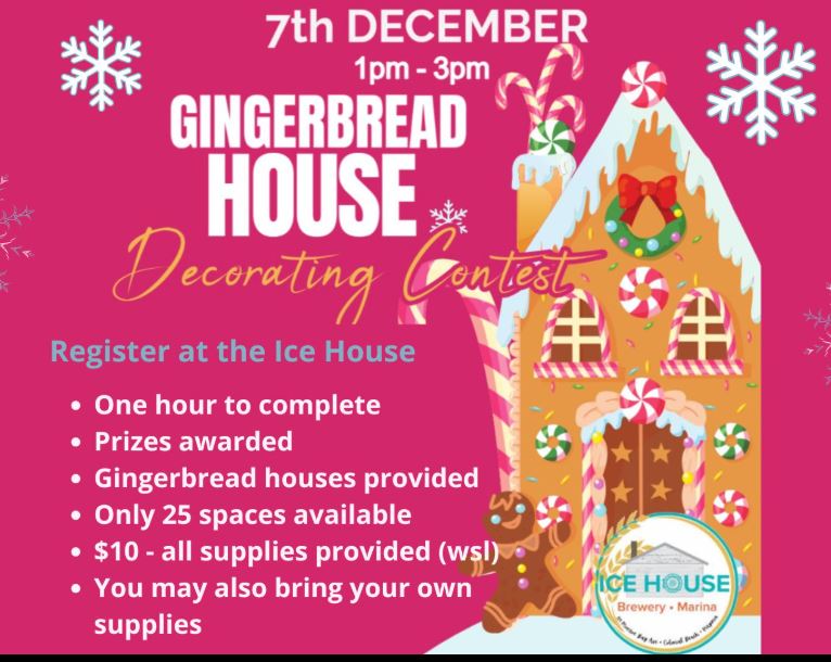 Gingerbread House Decorating Contest