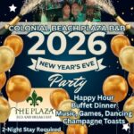 Celebrate New Year's Eve in style at Colonial Beach Plaza Bed & Breakfast!