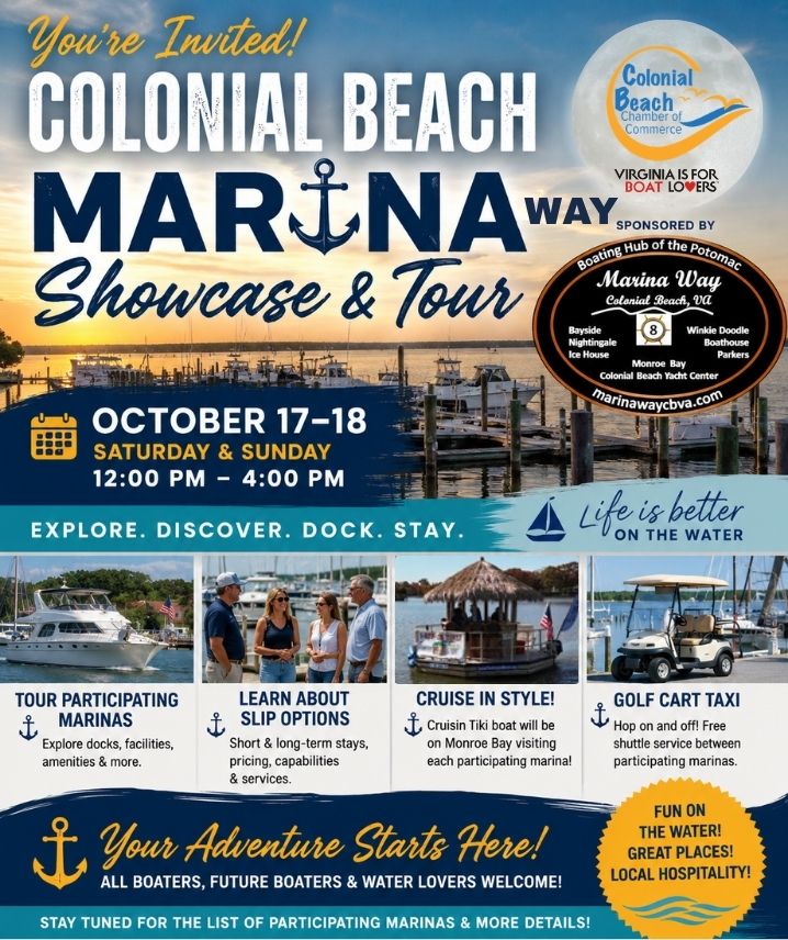 Colonial Beach Marina Way Showcase and Tour