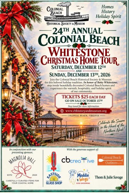 24th Annual Colonial Beach Christmas Home Tour